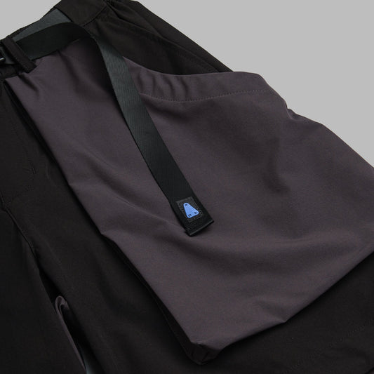 Camping Shorts 2-Tone / Nylon - Black